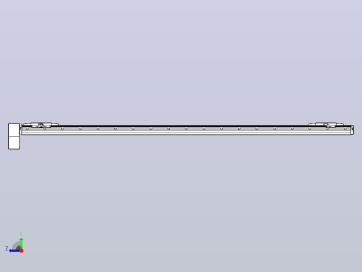 皮带直线轴双滑块型TPA-GCBS-120-P70-L700-RP-M20-N3右视缩略图