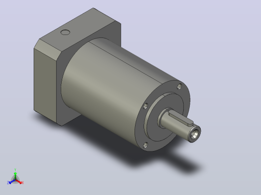 间隙减速器gearbox_gbx060032k_gbk_060_070_2_f