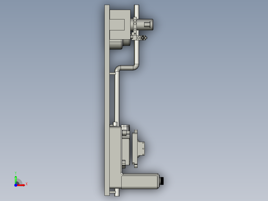 基于CATIA V5的赛车线束设计前视图