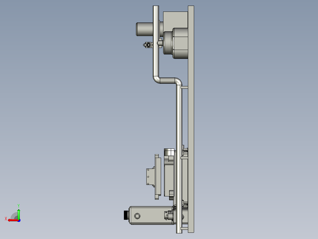 基于CATIA V5的赛车线束设计后视图