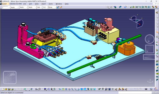 基于CATIA V5的赛车线束设计缩略图