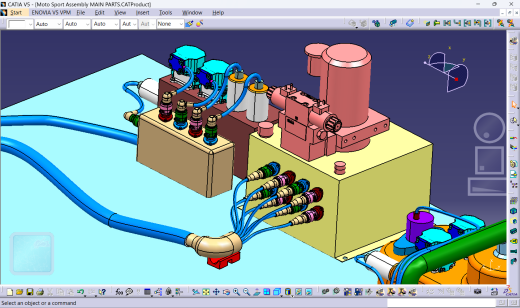 基于CATIA V5的赛车线束设计缩略图