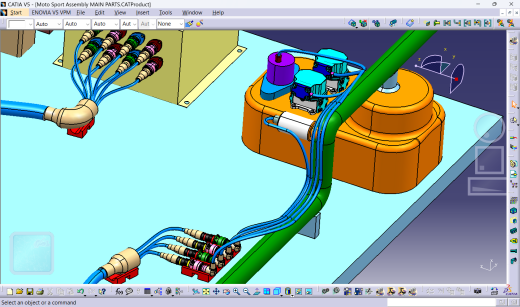 基于CATIA V5的赛车线束设计缩略图