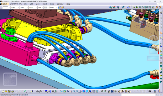 基于CATIA V5的赛车线束设计缩略图