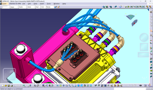 基于CATIA V5的赛车线束设计缩略图