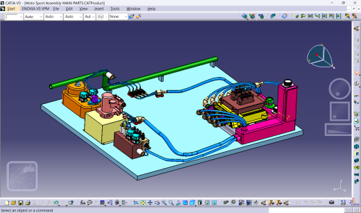 基于CATIA V5的赛车线束设计缩略图
