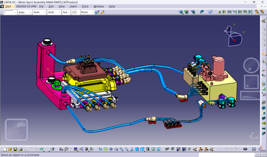 基于CATIA V5的赛车线束设计缩略图