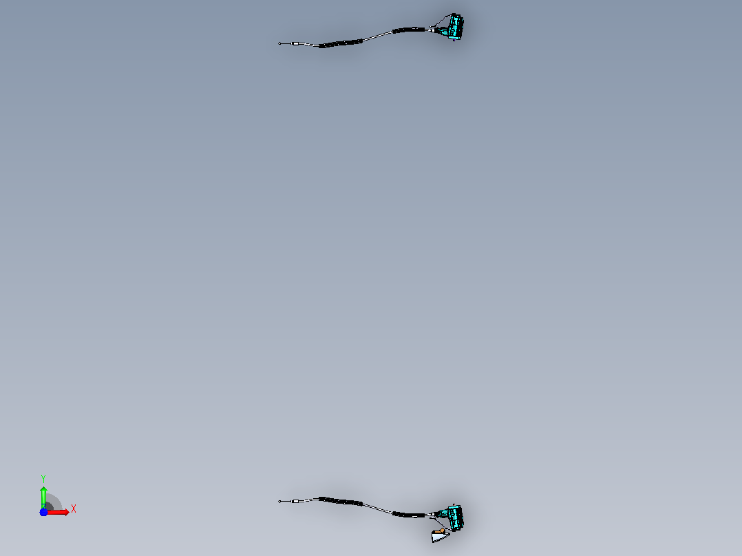 FNA6205001（后门开启装置）前视图
