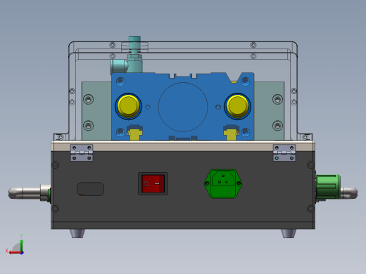 气动冲压治具后视缩略图