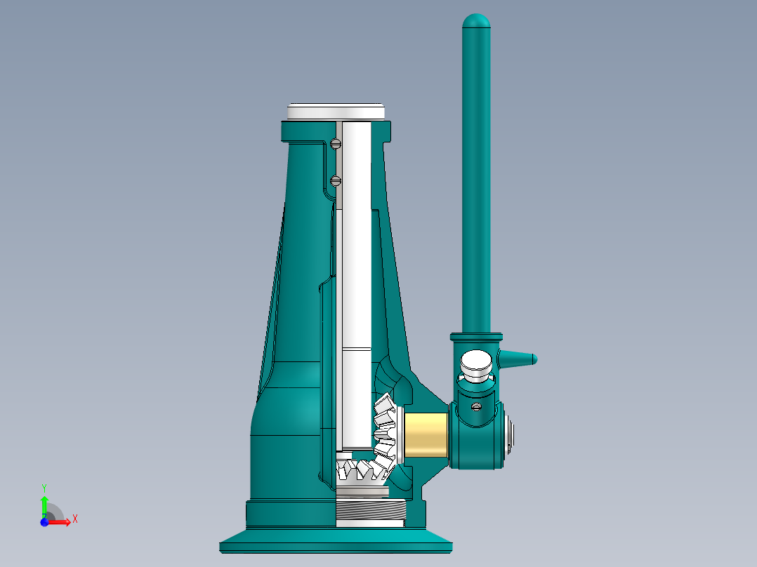 螺旋千斤顶前视图