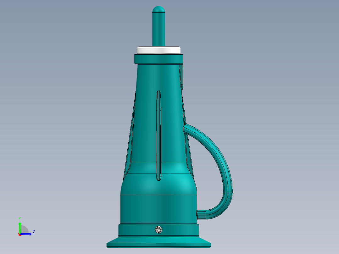 螺旋千斤顶左视图