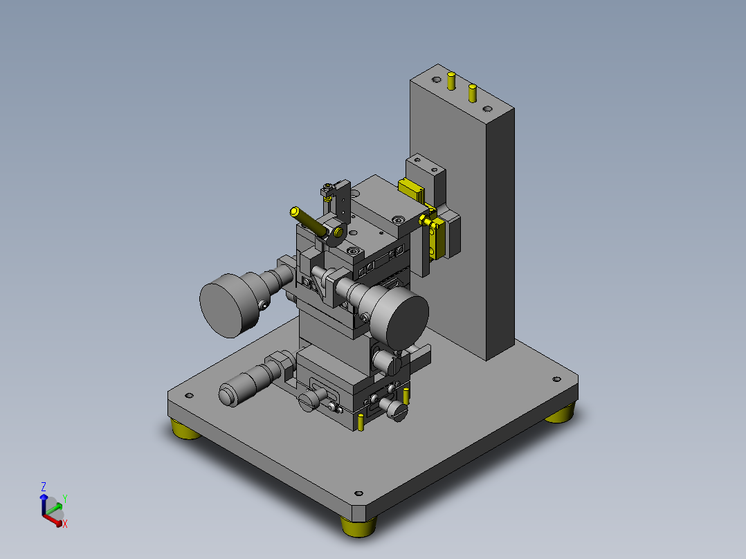 常用机械结构 (502)正等轴测图