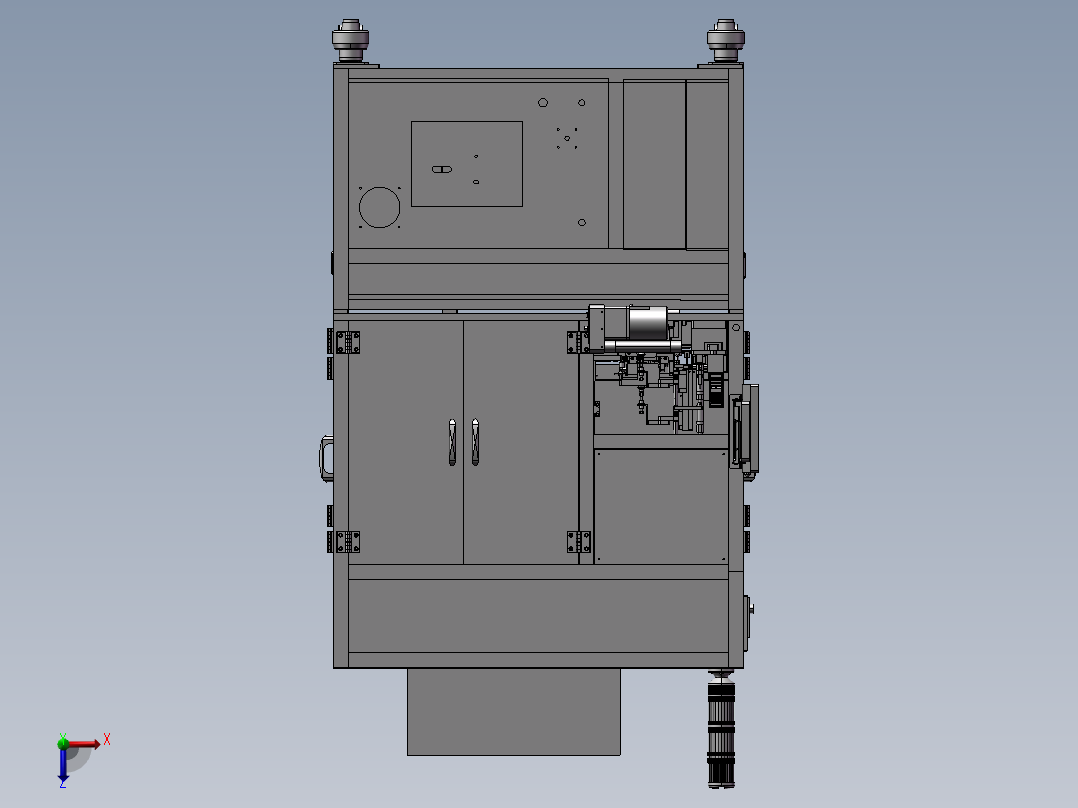 B21_自动化贴膜机俯视图
