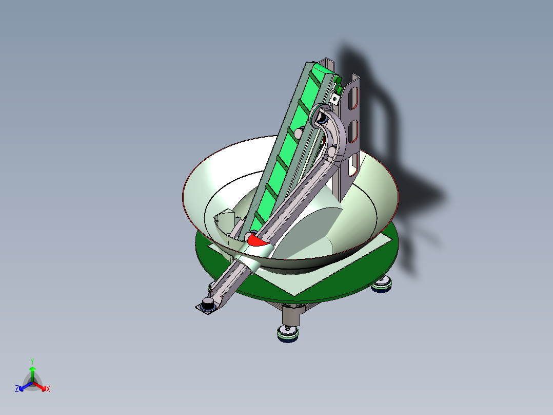 瓶盖自动送料机