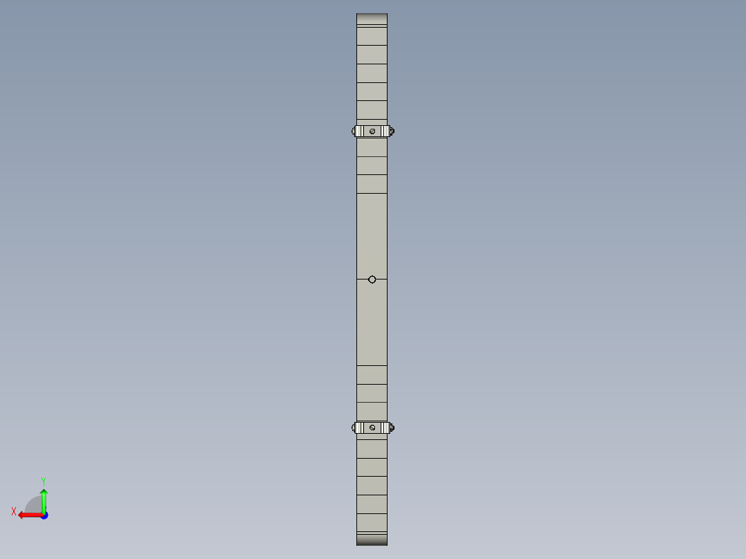 卡车弹簧后视图