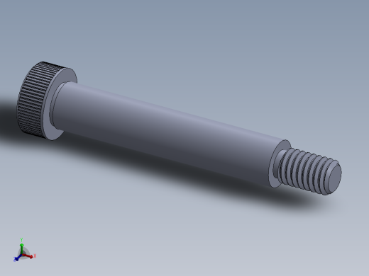 内六角螺螺栓-SB 0.375-16 x 2.5.SLDPRT