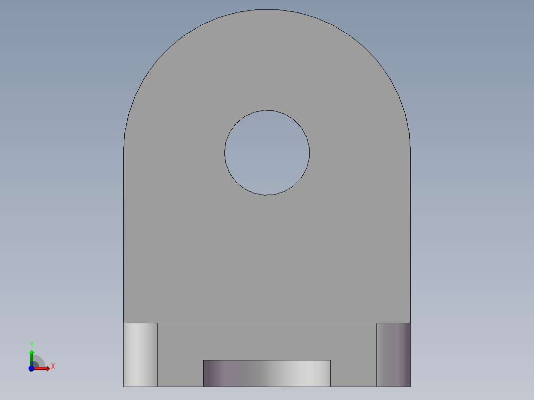 SW格式3D图(模型练习题)-021前视图