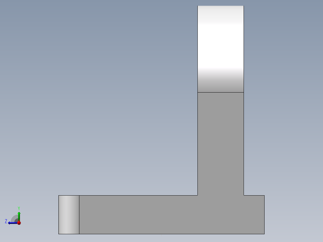 SW格式3D图(模型练习题)-021右视图