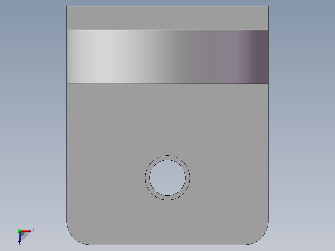 SW格式3D图(模型练习题)-021俯视图