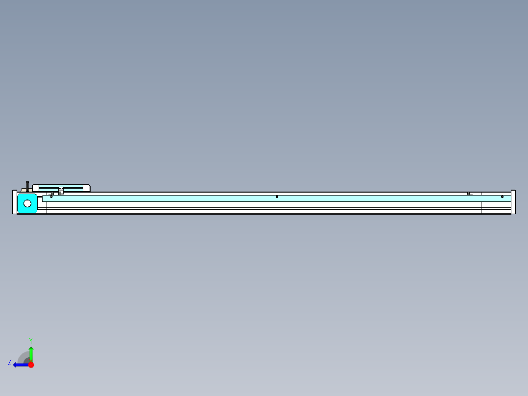 欧规系列-LB6A-L130-S1150-BR-ZP40-C3右视图