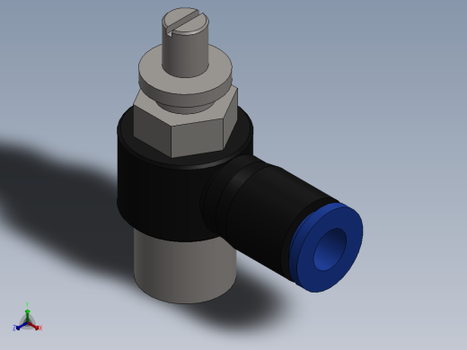Ø6 x 1-4 - CONTROLE DE FLUXO 90° BANJO (C0K510628)