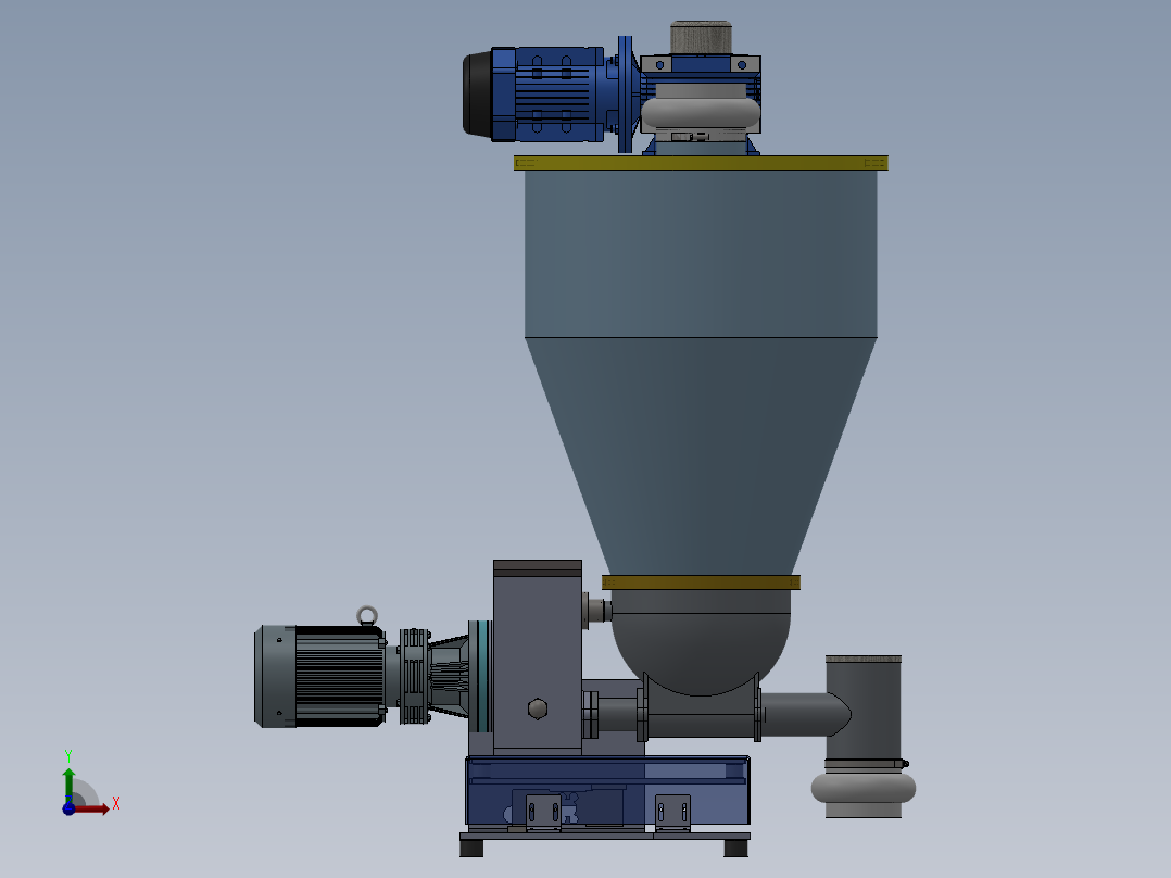 失重式喂料机46前视图