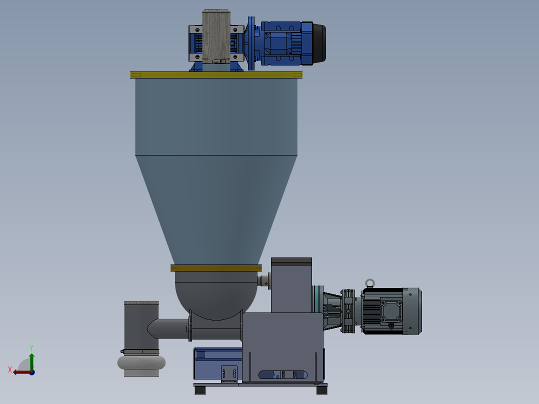 失重式喂料机46后视图