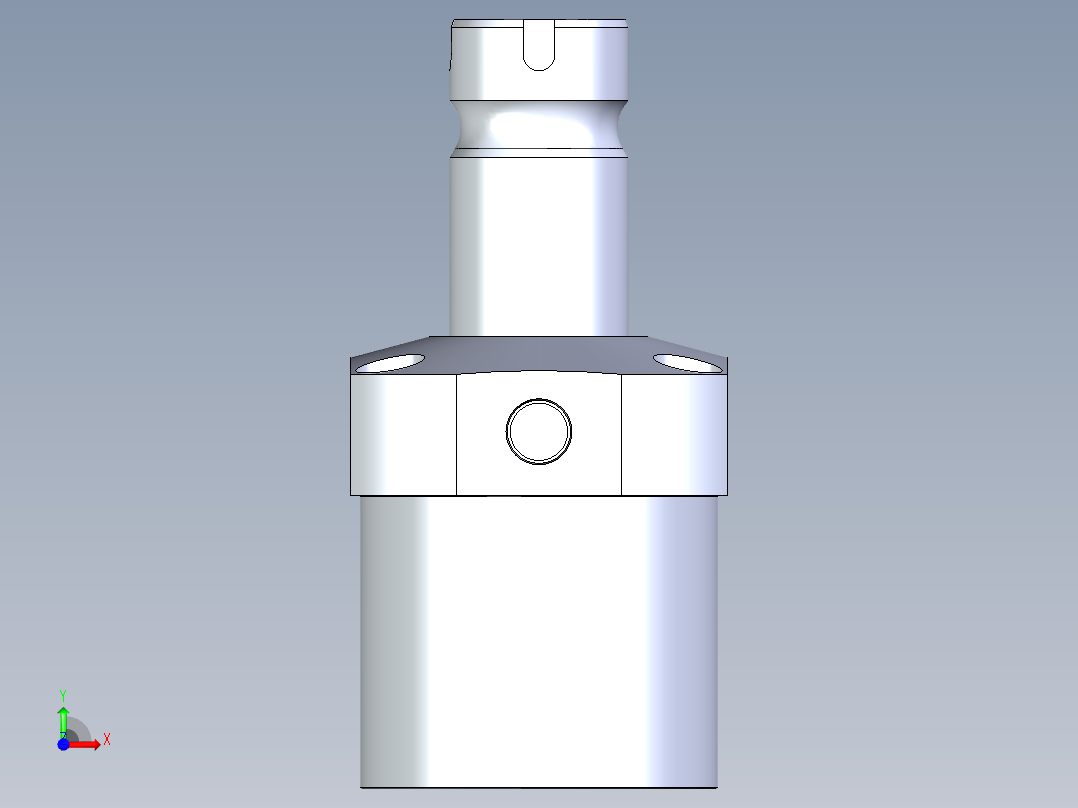KOSMEKLG0900-SR-F多系列多零件图纸模型前视图