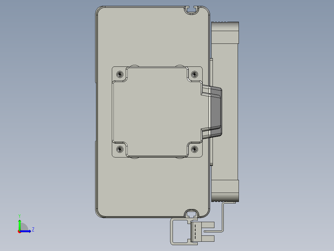 威洛博双电机滑台-VC14D2-S500-BC-P40-C6左视图