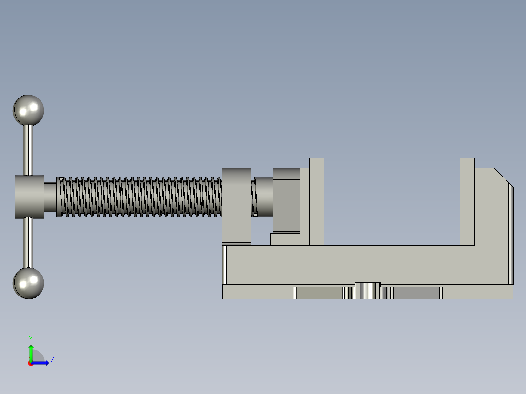 台钳 (68)左视图