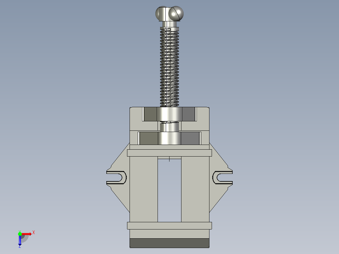 台钳 (68)俯视图