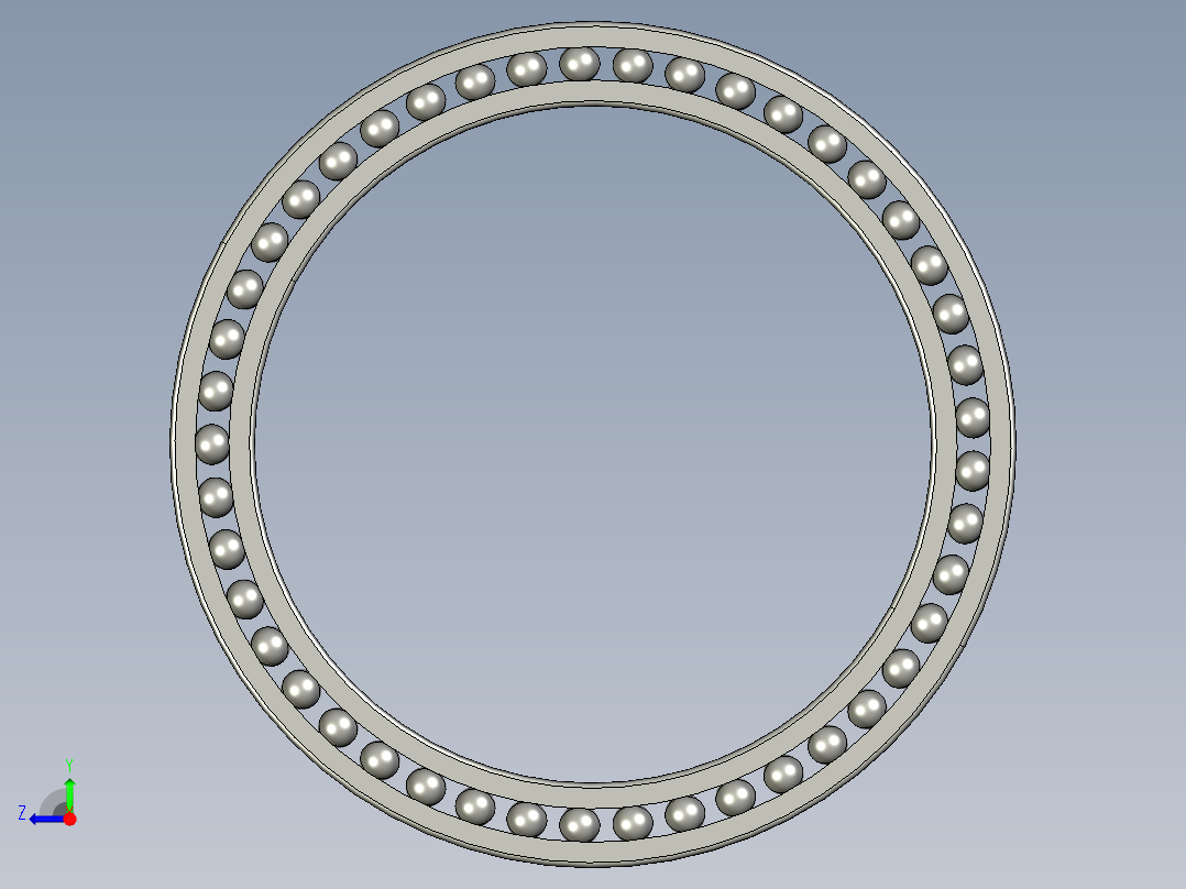 深沟球轴承61840右视图