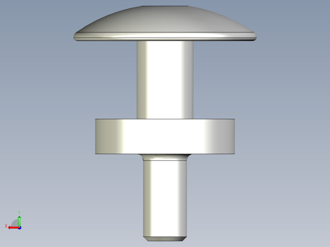 吊模栓CHNN,CHNLL-3D多系列多零件图纸模型后视图