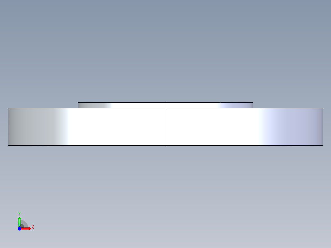 聚氯乙烯配件25-Sch80_Blind Flange_853-030_3in前视图