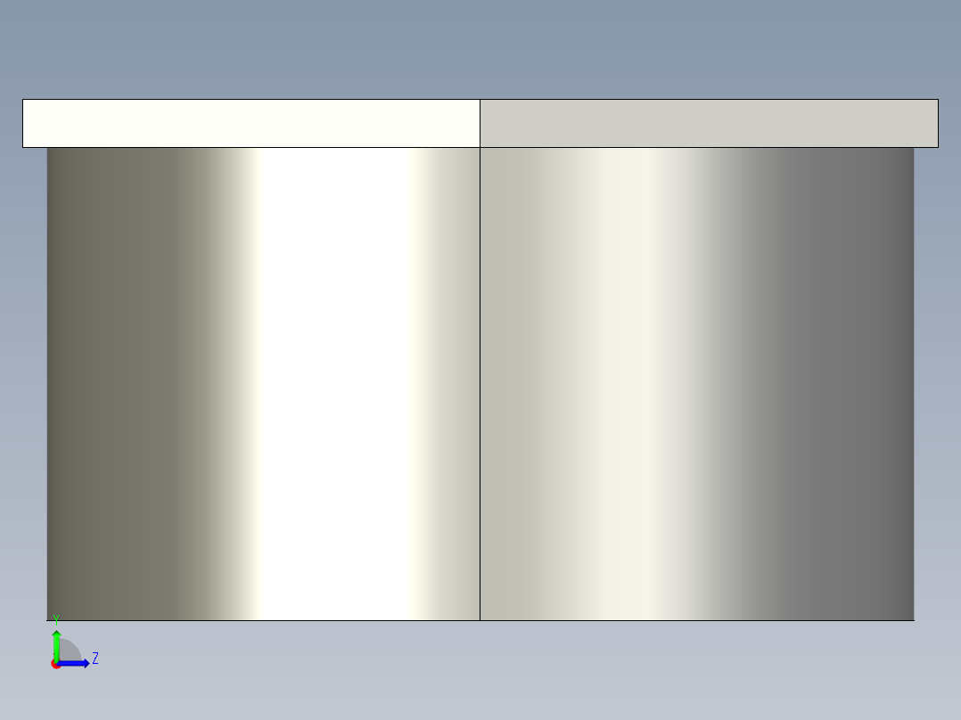 船舶管路系统SeaCor_ReducerBushing_SxSPIG_37J137420_4in x 2in左视图