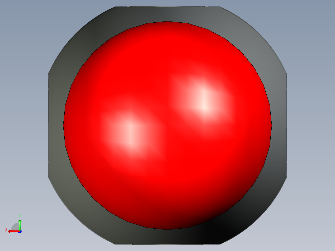 2mm 球头六角螺丝刀--sw stp后视图