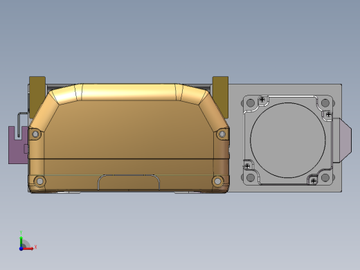 MTH丝杆半封闭模组MTH14-BR-60前视缩略图