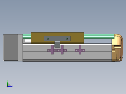 MTH丝杆半封闭模组MTH14-BR-60左视缩略图