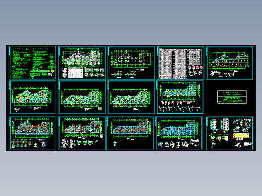 某干休所结构图纸