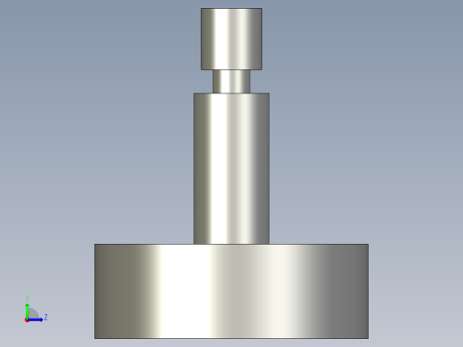 調整搖擺螺絲(A型)BJ737-A-3D多系列多零件图纸模型左视缩略图