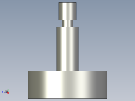 調整搖擺螺絲(A型)BJ737-A-3D多系列多零件图纸模型右视缩略图