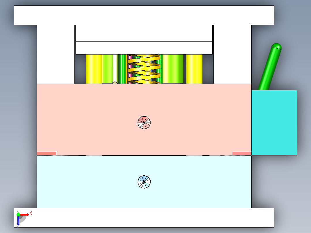 玩具上下壳俯视图