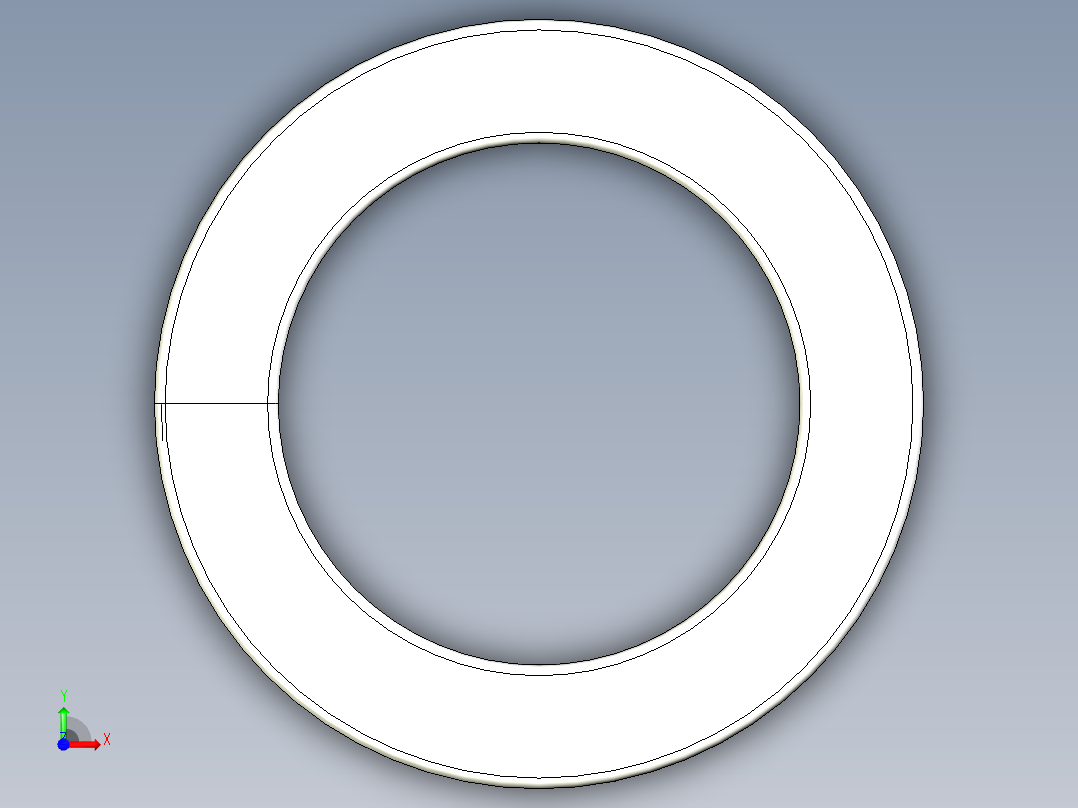 弹簧垫圈-M12前视图