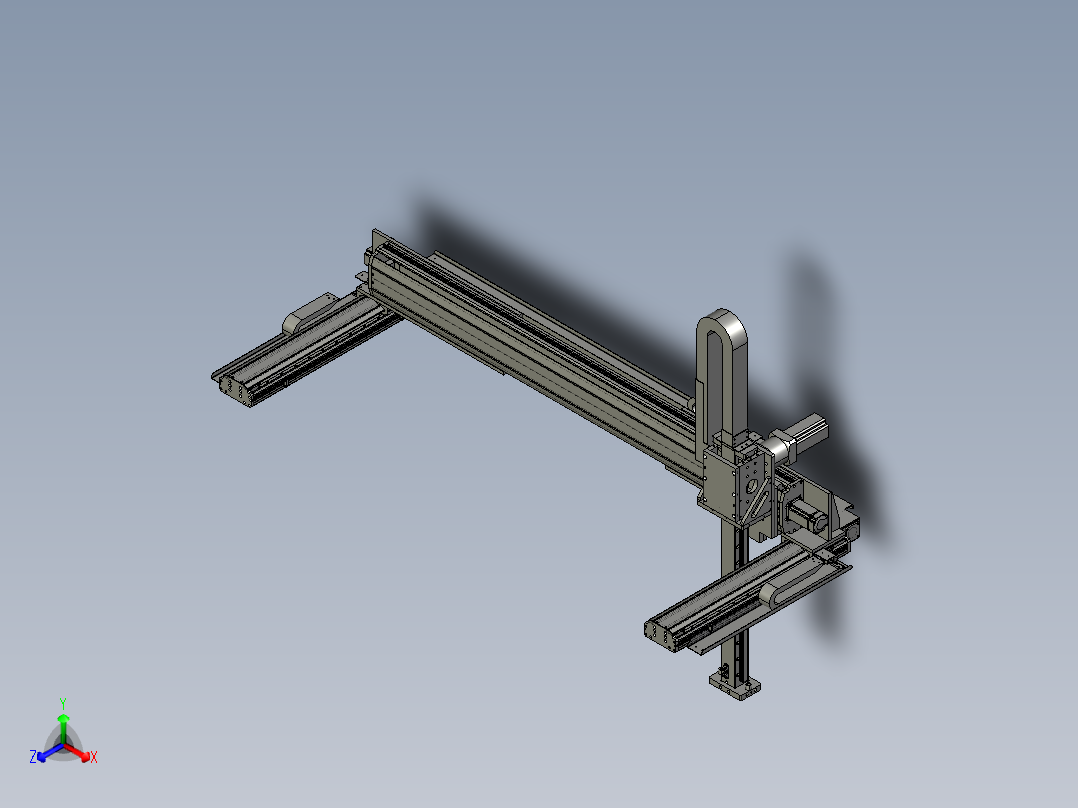 Tape automatic packing胶带自动包装机主视图