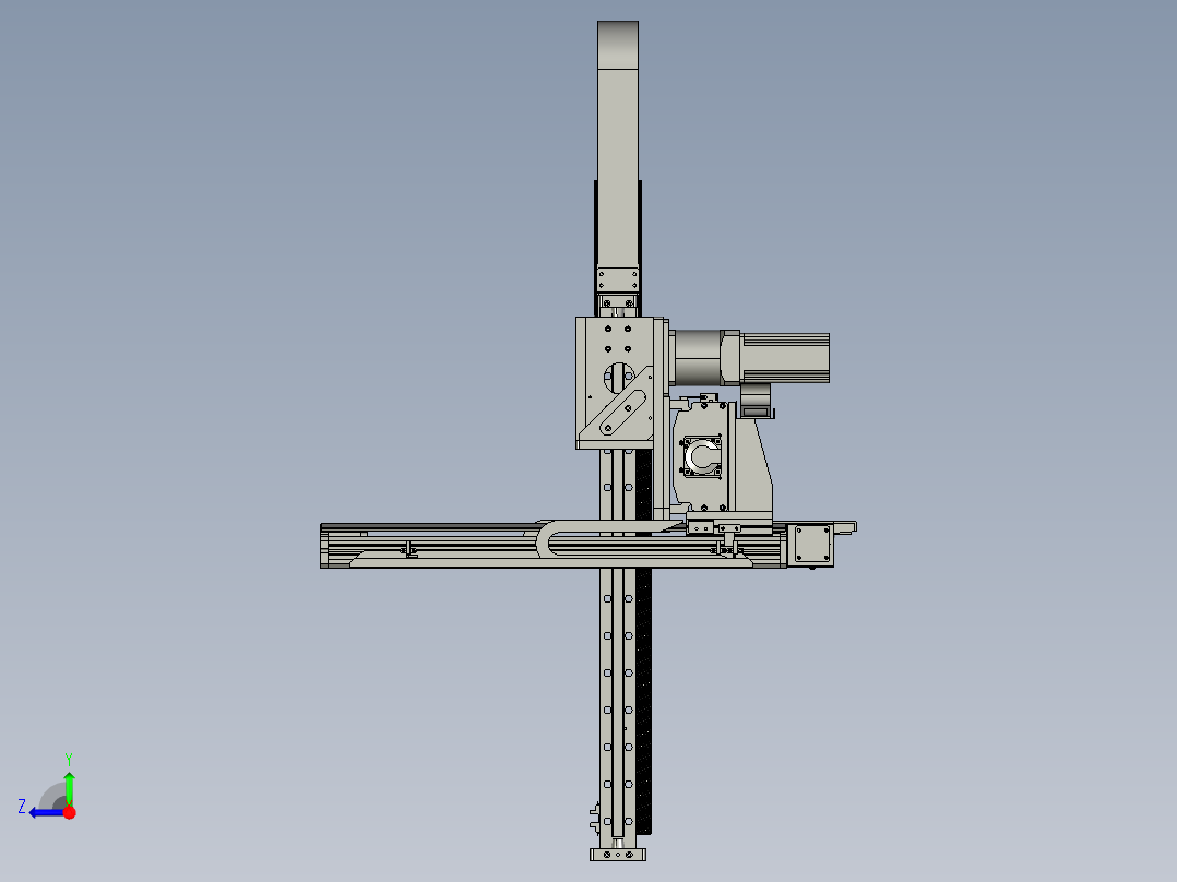 Tape automatic packing胶带自动包装机右视图