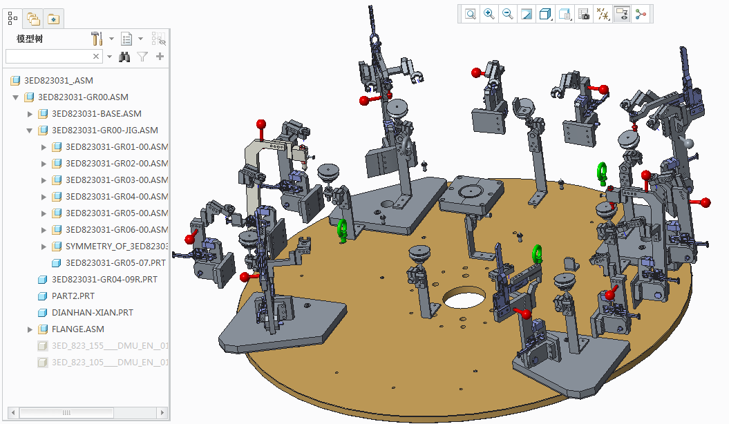 轿车前盖总成滚边胎膜模型==448350==100