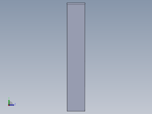 茶水柜(水杯柜)左视缩略图