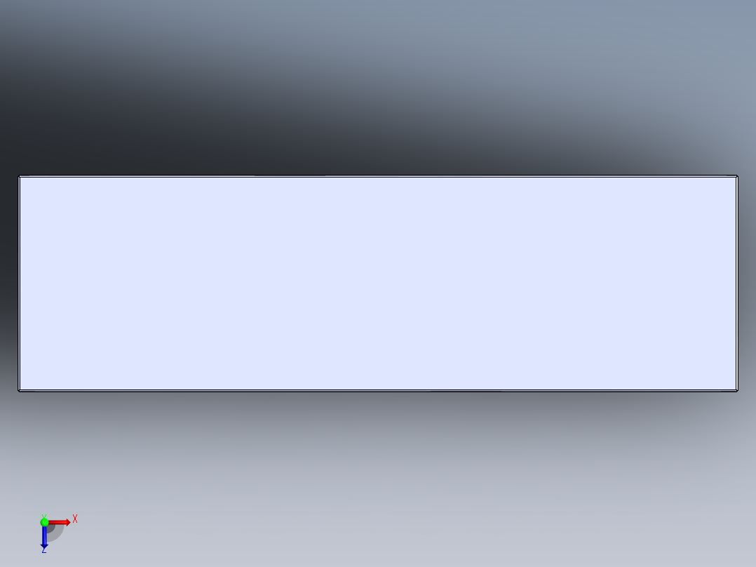 茶水柜(水杯柜)俯视图
