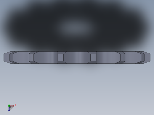 导向轮俯视缩略图