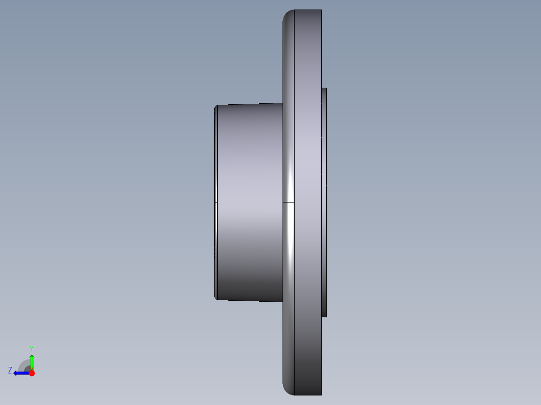 36FDV 固定法兰与溶剂焊接插座根据DIN EN ISO 锯齿提高平垫片（垫片尺寸，看脸QHv）。钻孔：PN 10 16到DN 150；PN 10从DN 200右视图